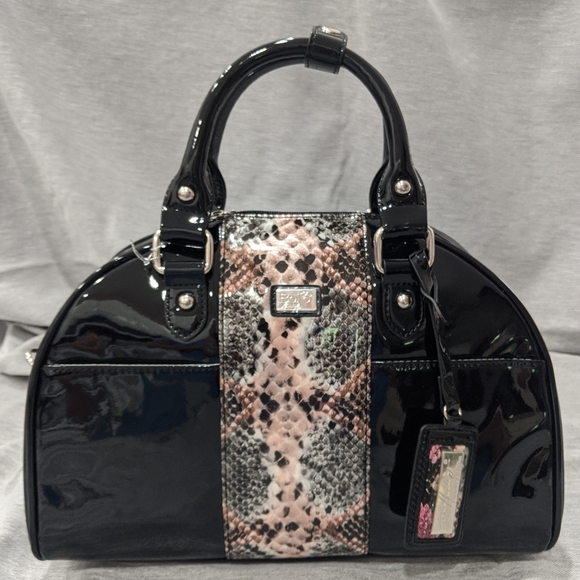 Beijo Handbags - NWT Beijo "Falling For You" handbag Merlot Snake